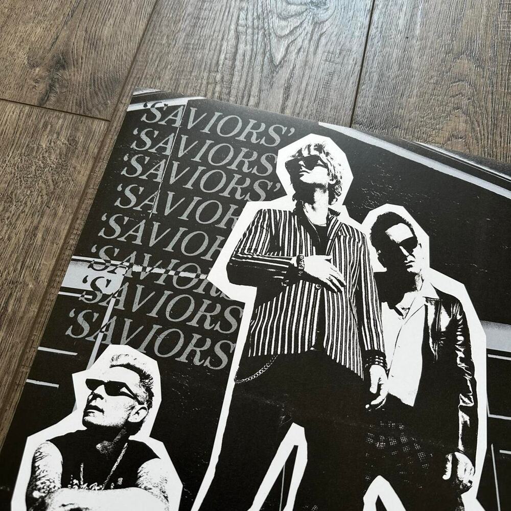 Green Day Saviors Album Record Listening Party Exclusive Music Promo Poster - Picture 4 of 6